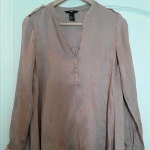 H&M glittery blouse size 4